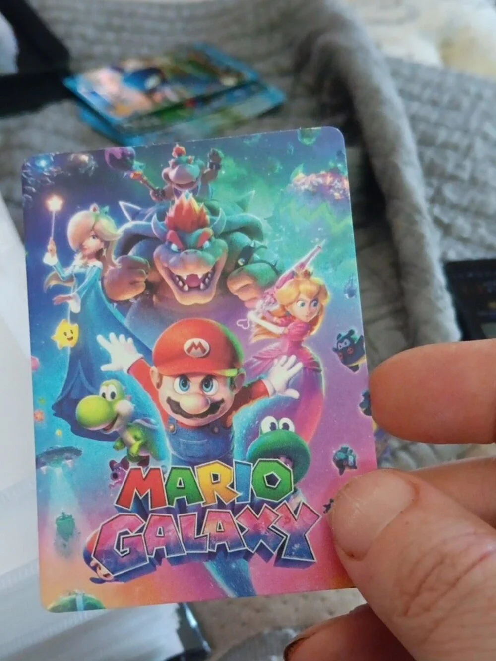 Nintendo Princess Peach Pink and Yellow Trading Card